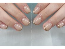 ココナッツネイル/ミラーネイル