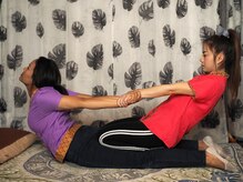 チアンマイ/●腰をぐっと伸ばすのがヤミツキ