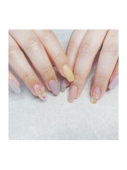 ビューティービースト フォー ネイルアンドアイラッシュ 松浜店(beauty:beast)/春カラーネイル☆