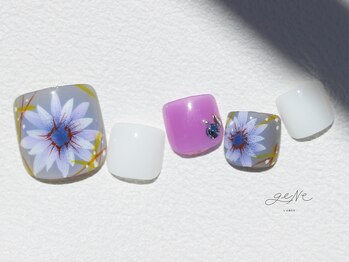 geNe 'n GRUS(ジーン アンド グルス)/6.7月FOOTエアジェルアート