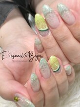 イリスネイル アンド ビジュー(E’risnail&Bijew.)/ライムネイル