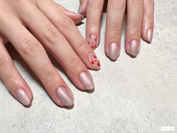 プルメリア(Plumeria)/【ハンド】シンプル×さくらんぼ