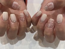 プラス サード(Plus 3rd)/ミラーリボンネイルby marina.a