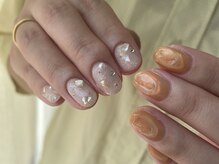 リノ 大阪本町店(lino)/ニュアンスネイル【8.14】