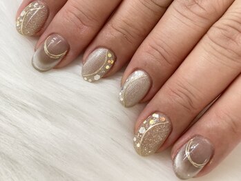 ネイルズ とんぷそん/Wマググラデ♪