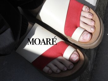 モアレネイル(moare' nail)/フット/10本アート ¥7,500
