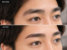 メンズフェイスラボ 本町 阿波座(MEN'S Face Labo)/印象改善◎眉毛スタイリング