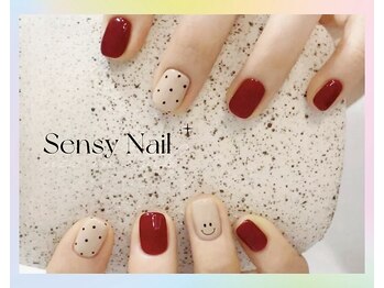 センシー ネイル スタジオ(Sensy Nail Studio)の写真/シンプルだから差がつく。美フォルム×高技術ネイル！忙しい方にも◎早い・丁寧・可愛いが叶う実力派★