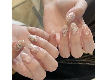 ベルネイル(Belle Nail)の写真/お洒落でかわいい指先に♪お得な定額で、お財布に優しいのも魅力的☆カラー変更もOKで自分らしい仕上がりに