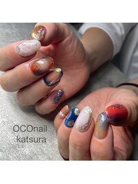 個性派ネイル