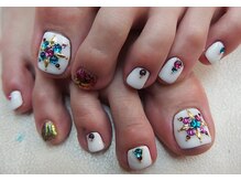 ワンオーク 表参道(One OAK)/フット2本アート8,000円（128）