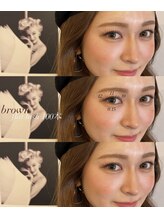 リリー バイ ロスター(Lily by rostar)/ブラウンカラーフラットラッシュ