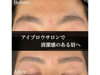 ルアン 表参道店/メンズ美眉毛スタイリング