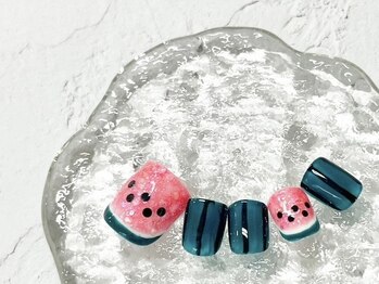 コルン/スイカネイル