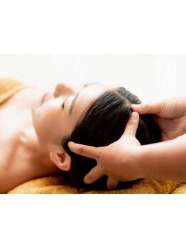 ヘッドスパで癒されたい