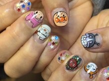 ゆびノさき/アンパンマンネイル