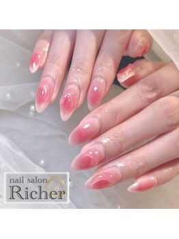 エスフィーネイルサロン リシェル(Esfy nailsalon Richer)/うるちゅる！チークネイル