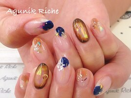 【ニュアンスネイル】