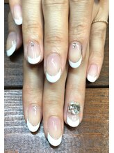 ネイルサロンアンドスクール アイビー(IVY)/王道のフレンチ