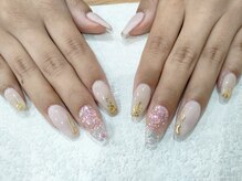 レジアント(Rediant)/ピンク系ニュアンスネイル