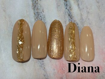 ディアナ ひたちなか高場店(DIANA)/定額ネイル 6600円 B-070