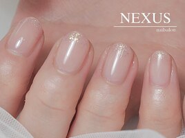 お上品なラメネイル