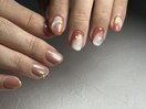 90minつけ放題/シンプルベージュ