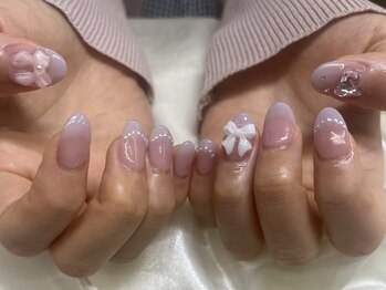 インザピンクリリー(in the pink LILY)/ピンク×ブルーグラデーション