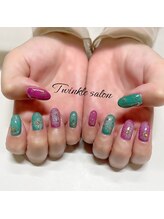 ティンクル サロン(Twinkle salon)/派手目カラーにマグネットON