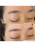 【ナチュラル眉毛パーマ】ふんわり柔らかいノーメイク美眉毛に◎