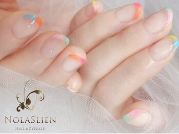 ノーラスリエン 銀座(NOLASLIEN)/フレンチネイル　東銀座