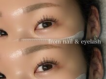 フロムネイルアンドアイラッシュ 神戸三宮(from nail&eyelash)/LEDエクステ＊