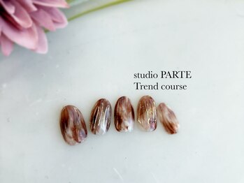 スタジオパルテ ネイルアイラッシュ(studio PARTE)/定額ハンド トレンドコース
