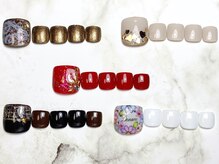 シェリー ネイル(Cherie Nail)の雰囲気（1月【フット】シンプルコース(アート２本)￥６，９００）