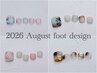 【FOOT NAIL】季節にあった定額ネイル☆初回オフ無料