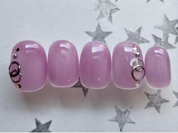 ジェミーネイル エビス(Jemiy nail ebisu)/シンプル個性派メタル9480yen