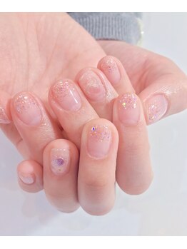 ストーリーアイラッシュアンドネイル(Story)/キラキラネイル♪