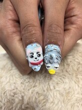 ネイルサロン パピリオ(Nail Salon papilio)/銀魂アート☆