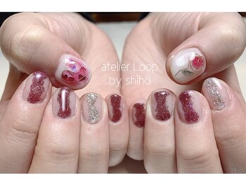 アトリエループ(atelier Loop by shiho)/ワイヤーアートネイル