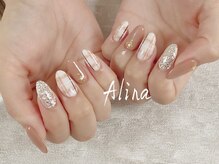 エリナネイルサロン池袋(Alina Nail Salon)/持ち込みデザイン9480円