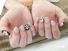 リオッサ オブ ラグーン(RIOSSA of Lagoon)/ホログラムｘ３Dネイル