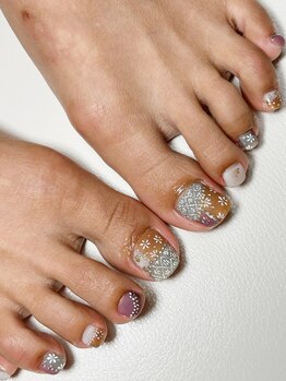 カコラネイル(kacola nail)/刺繍ネイル！！