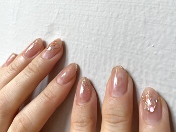 アメリアンドカシェット(Amelie&Cachette)/ブライダルネイル：maika