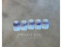 ネイルズキュー(NAILS CUE)/シンプルニュアンスデザイン