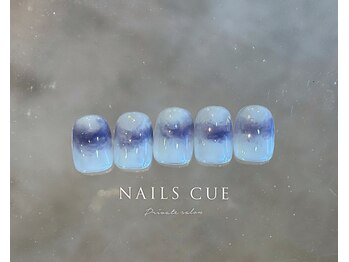 ネイルズキュー(NAILS CUE)/シンプルニュアンスデザイン