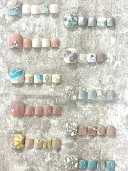 ディーネイル 池袋(D-nail)/◯フットデザインコンテスト