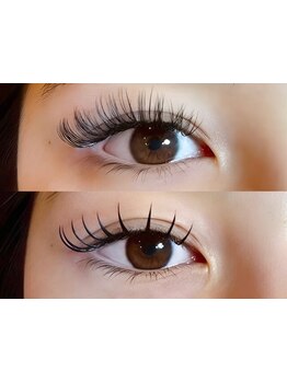 ボリュームのある目元にしたい