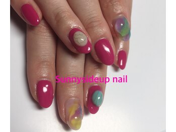 サニーサイドアップ ネイル(Sunny SideUp nail)/水滴クリアネイル