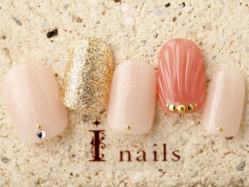 アイネイルズ 町田店(I nails)/シンプルピンクマーメイド7980円