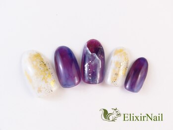 エリクサーネイル 池袋(Elixir Nail)/定額a シンプル/クーポン使用